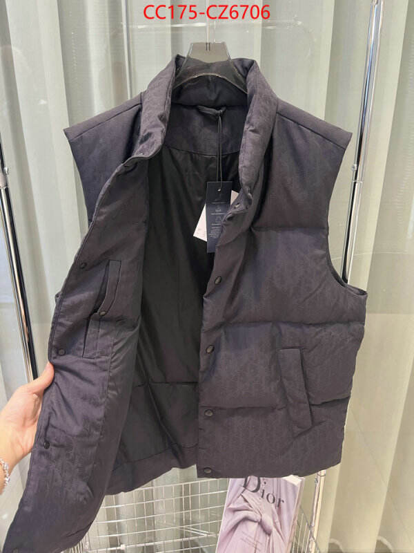 Down jacket Women-Dior replica for cheap ID: CZ6706 $: 175USD