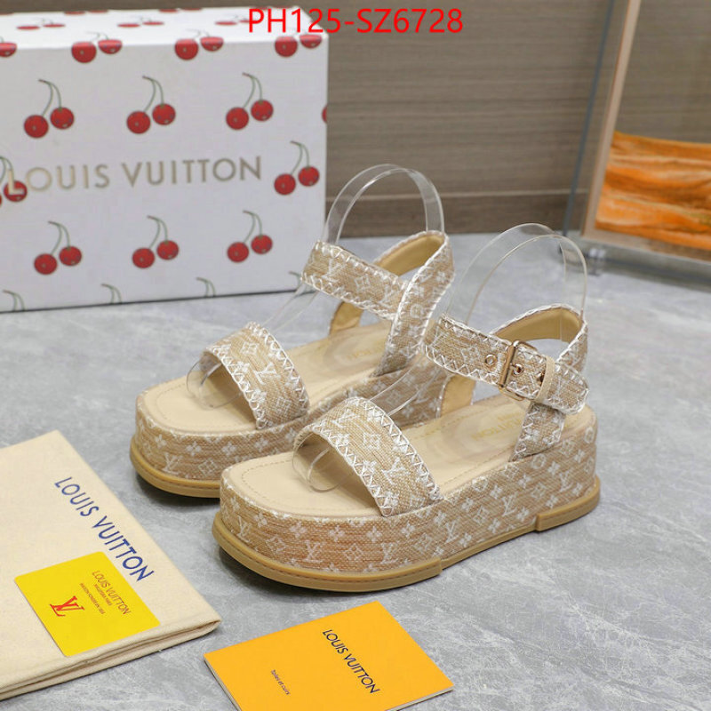 Women Shoes-LV wholesale designer shop ID: SZ6728 $: 125USD