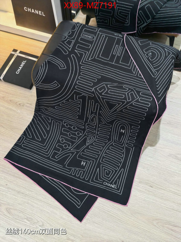 Scarf-Chanel where could you find a great quality designer ID: MZ7191 $: 89USD