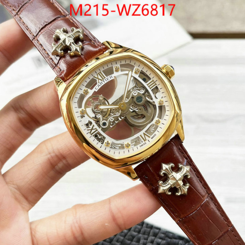 Watch(TOP)-Cartier what is aaaaa quality ID: WZ6817 $: 215USD