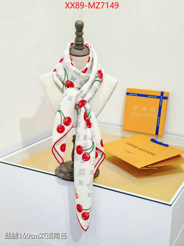 Scarf-LV designer replica ID: MZ7149 $: 89USD