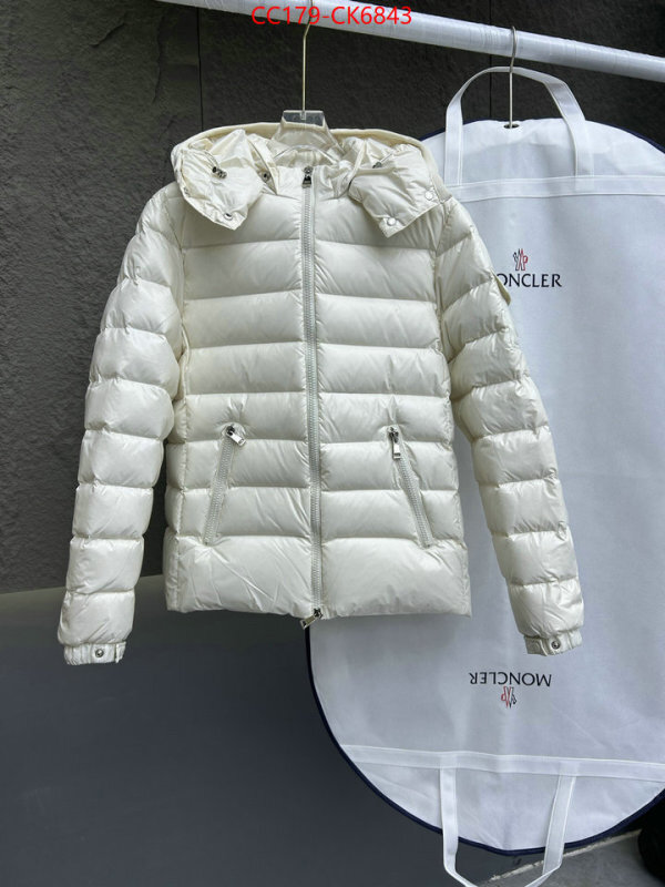 Down jacket Women-Moncler found replica ID: CK6843 $: 179USD