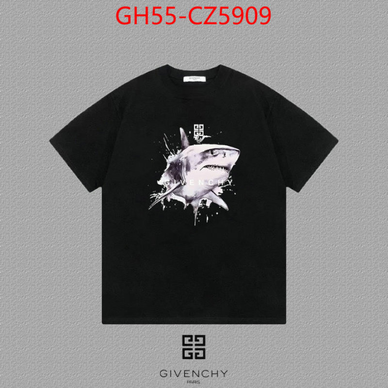 Clothing-Givenchy highest quality replica ID: CZ5909 $: 55USD