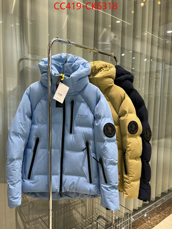 Down jacket Women-Dior wholesale sale ID: CK6318 $: 419USD