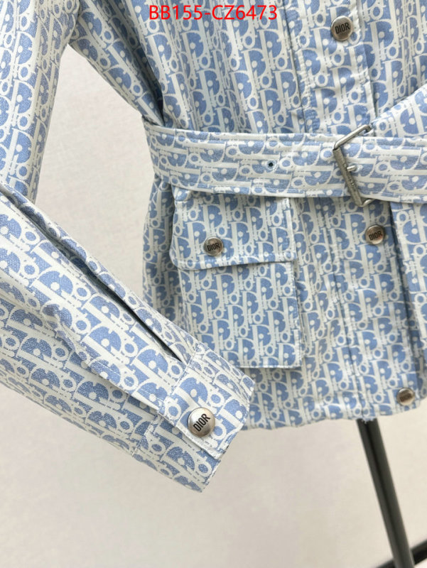 Clothing-Dior top quality fake ID: CZ6473 $: 155USD