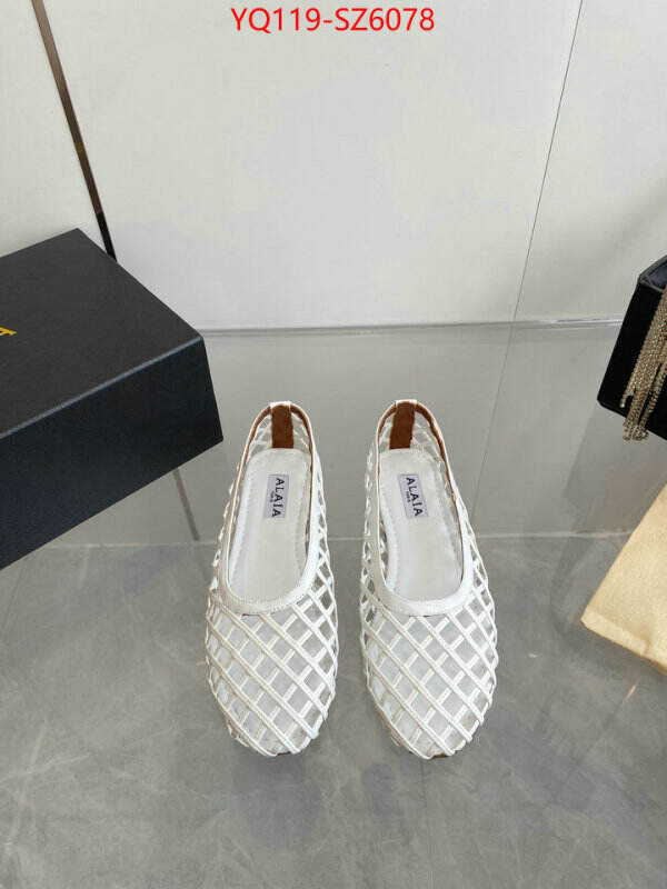 Women Shoes-ALAIA cheap high quality replica ID: SZ6078 $: 119USD