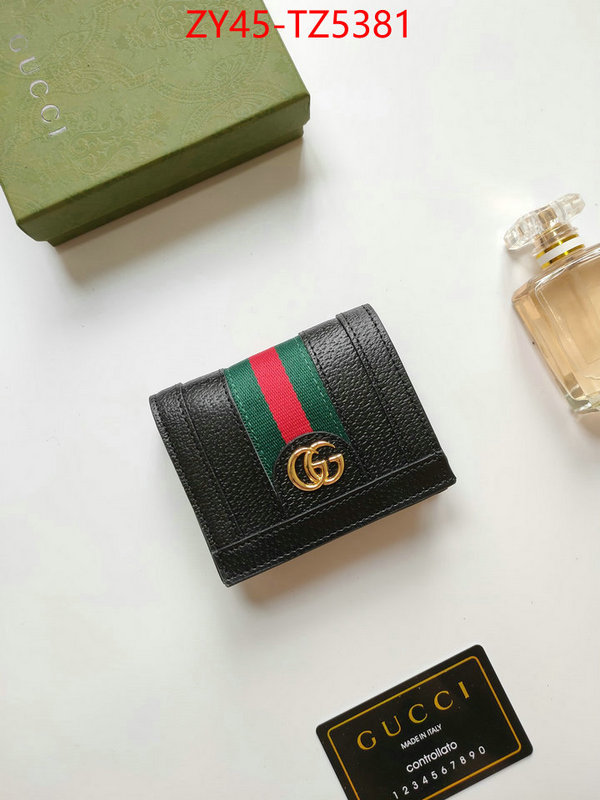 Gucci Bags(4A)-Wallet- find replica ID: TZ5381 $: 45USD,