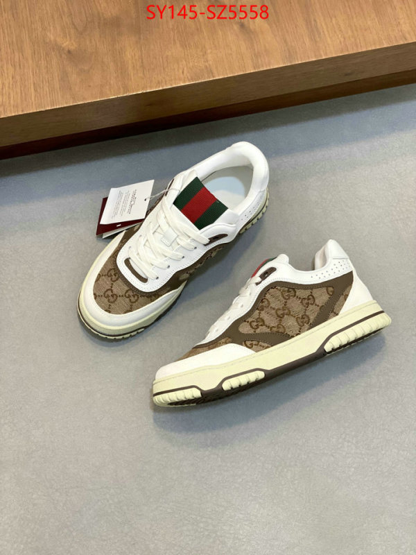 Men Shoes-Gucci what is a 1:1 replica ID: SZ5558 $: 145USD