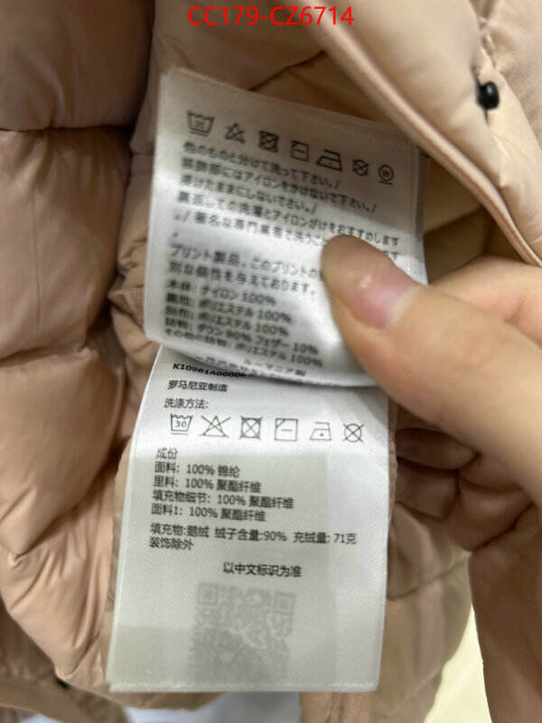 Down jacket Women-Moncler hot sale ID: CZ6714 $: 179USD
