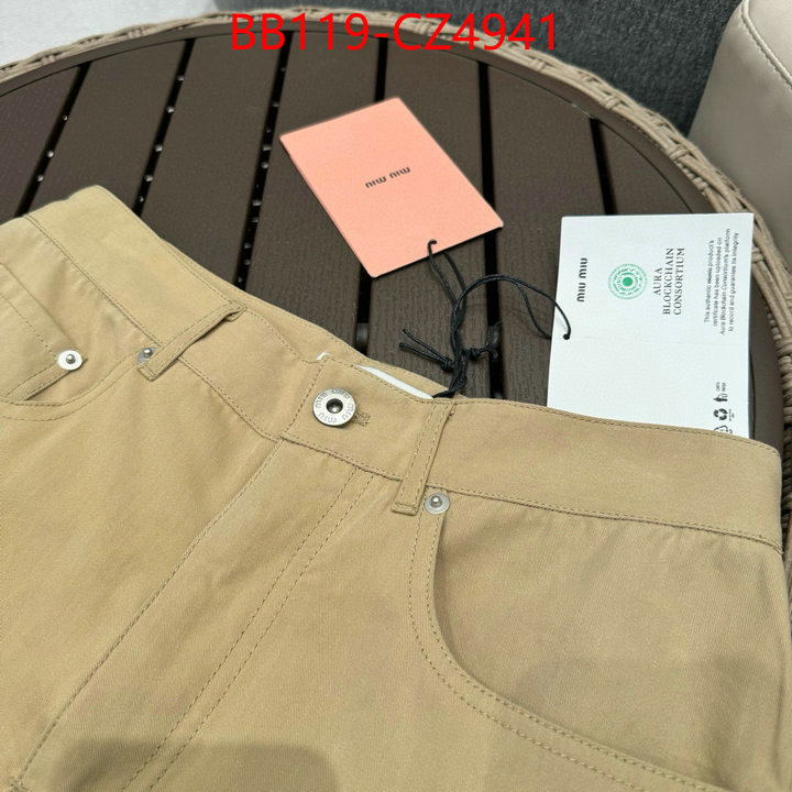 Clothing-MIU MIU best like ID: CZ4941 $: 119USD