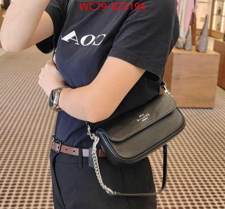 Coach Bags(4A)-Crossbody- 2024 aaaaa replica customize ID: BZ5194 $: 79USD,