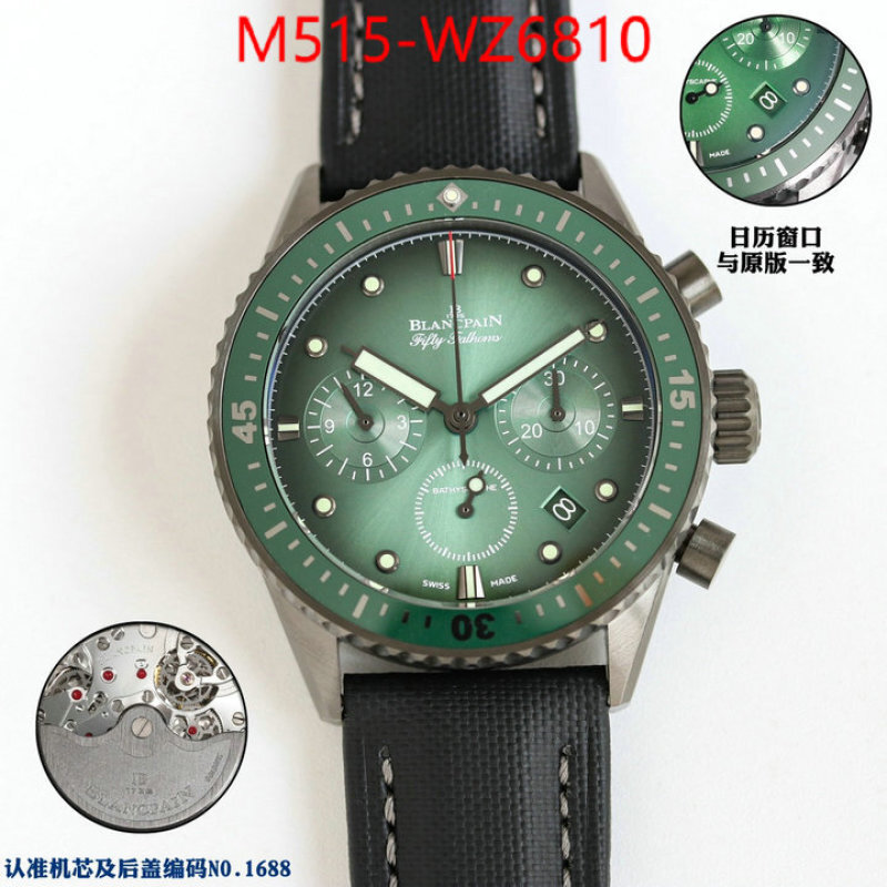 Watch(TOP)-Blancpain sellers online ID: WZ6810 $: 515USD