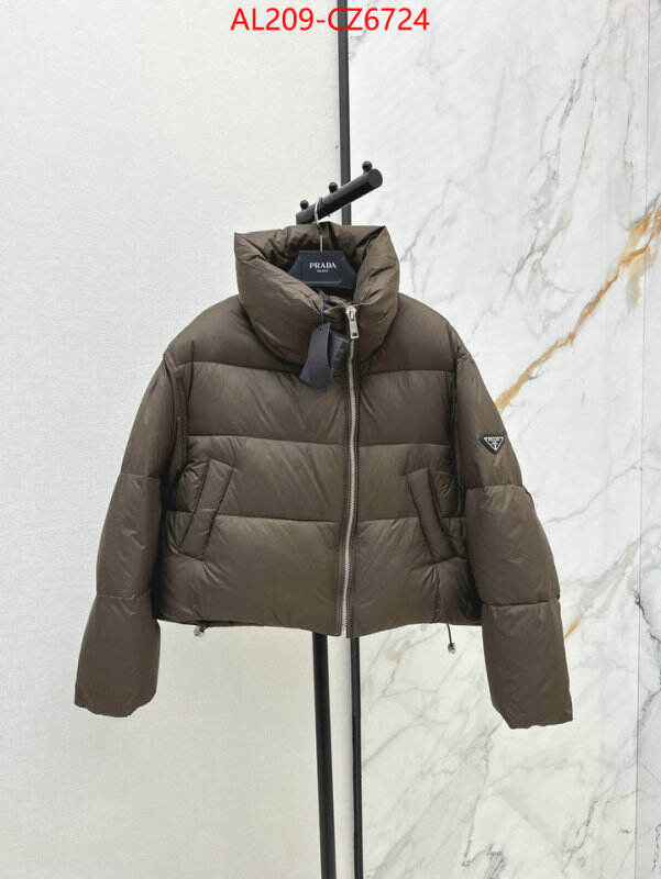 Down jacket Women-Prada cheap replica ID: CZ6724 $: 209USD