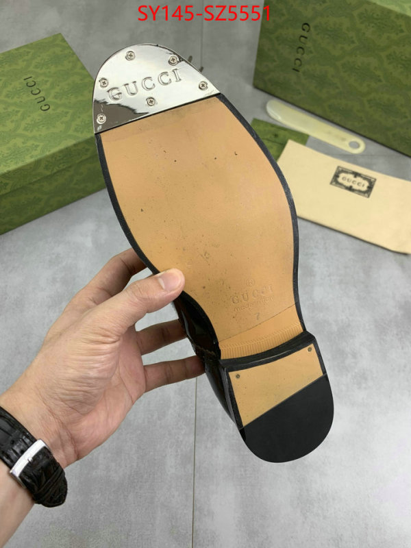Men Shoes-Gucci best wholesale replica ID: SZ5551 $: 145USD
