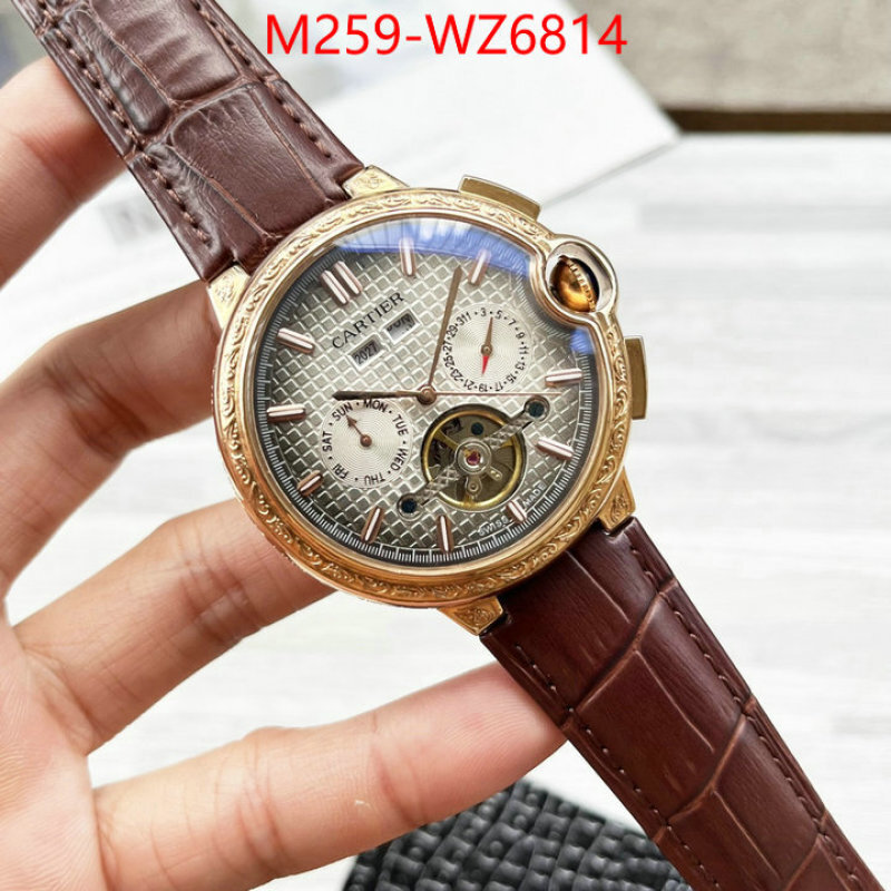 Watch(TOP)-Cartier buy first copy replica ID: WZ6814 $: 259USD