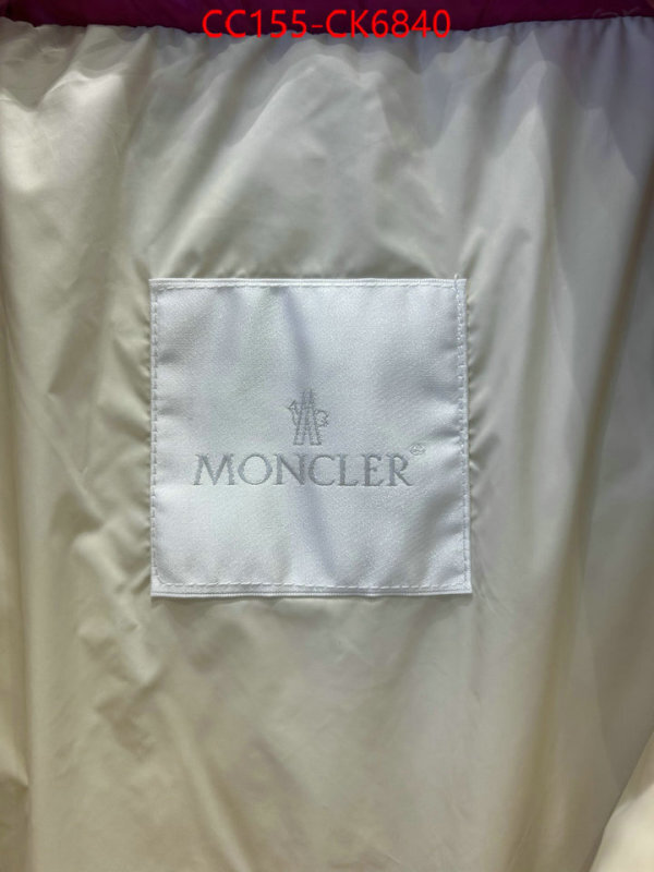 Down jacket Women-Moncler customize the best replica ID: CK6840 $: 155USD