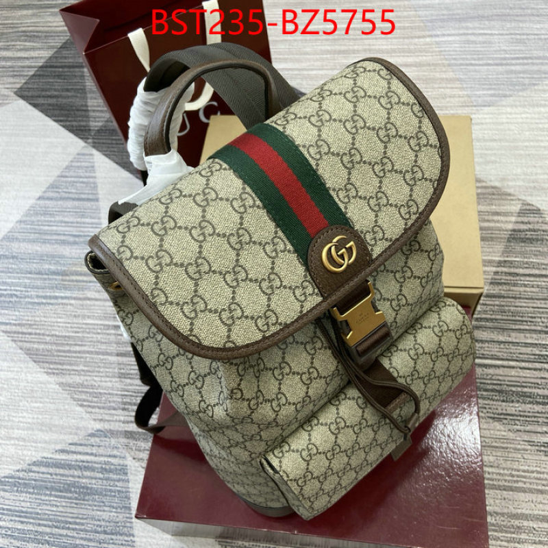 Gucci Bags(TOP)-Backpack- fashion designer ID: BZ5755 $: 235USD,