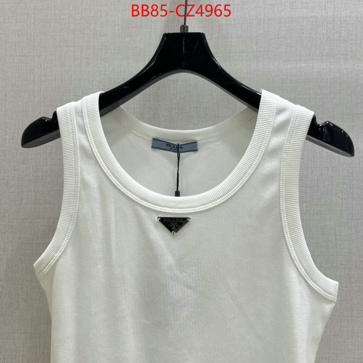 Clothing-Prada high quality designer replica ID: CZ4965 $: 85USD