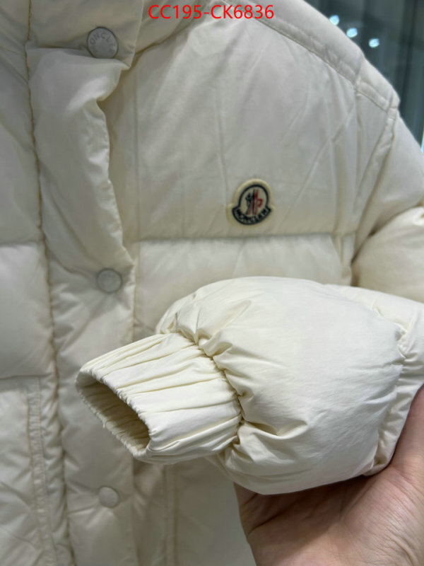 Down jacket Women-Moncler hot sale ID: CK6836 $: 195USD