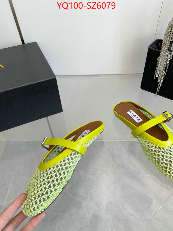 Women Shoes-ALAIA top grade ID: SZ6079 $: 100USD
