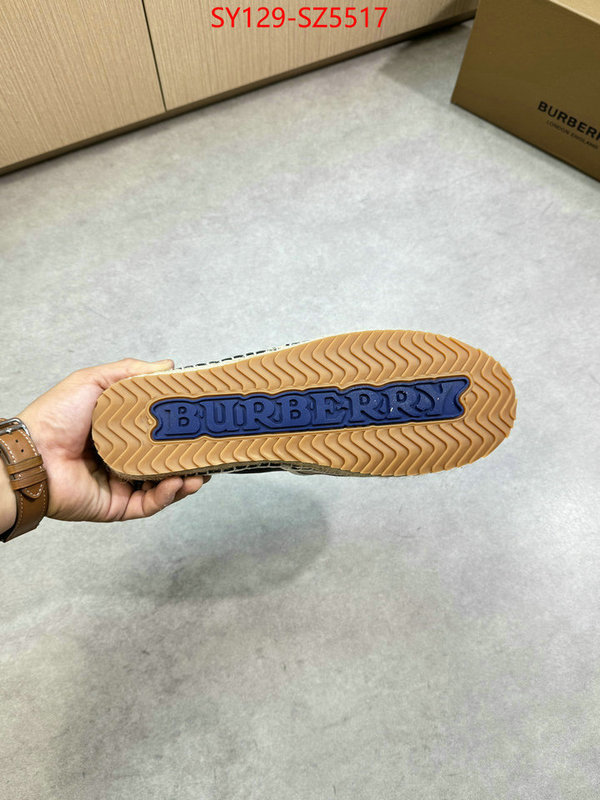 Men Shoes-Burberry aaaaa class replica ID: SZ5517 $: 129USD