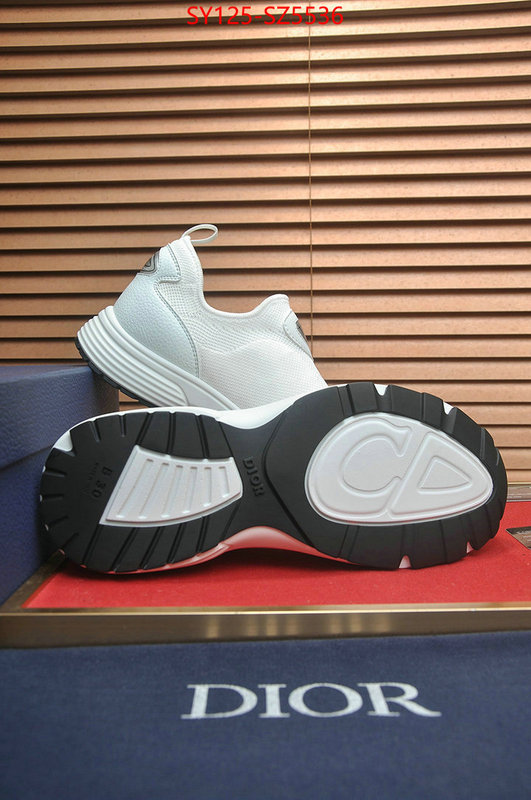 Men shoes-Dior best quality replica ID: SZ5536 $: 125USD