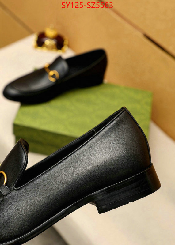 Men Shoes-Gucci designer 7 star replica ID: SZ5563 $: 125USD