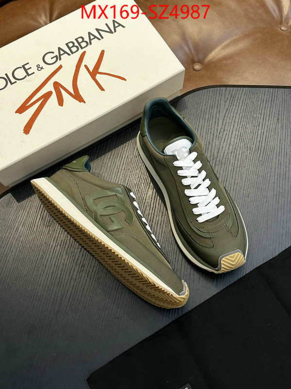 Men Shoes-DG best quality fake ID: SZ4987 $: 169USD