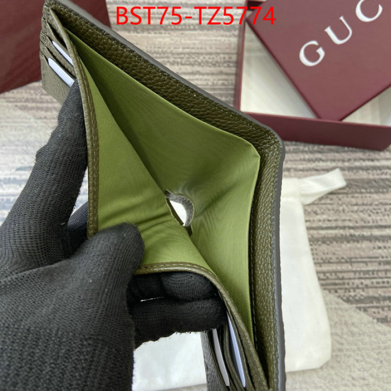 Gucci Bags(4A)-Wallet- high quality designer ID: TZ5774 $: 75USD,