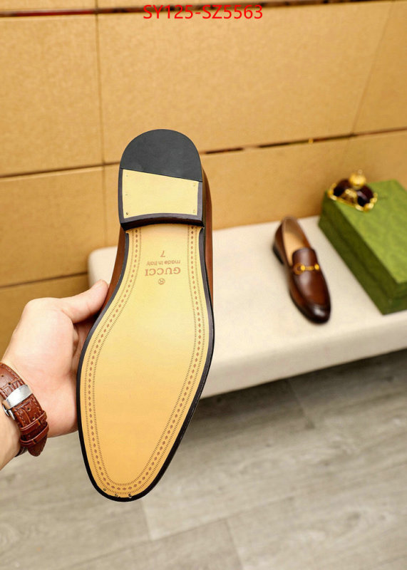 Men Shoes-Gucci designer 7 star replica ID: SZ5563 $: 125USD