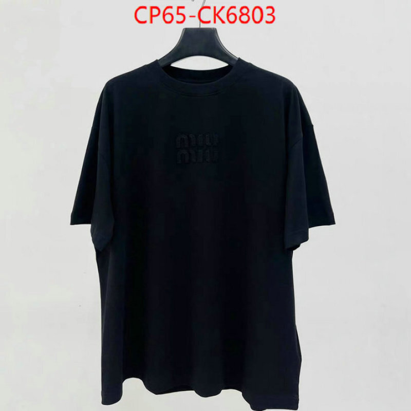 Clothing-MIU MIU cheap wholesale ID: CK6803 $: 65USD