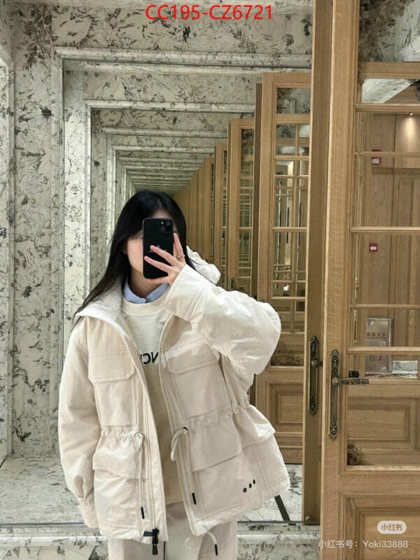 Down jacket Women-Moncler where to buy the best replica ID: CZ6721 $: 195USD