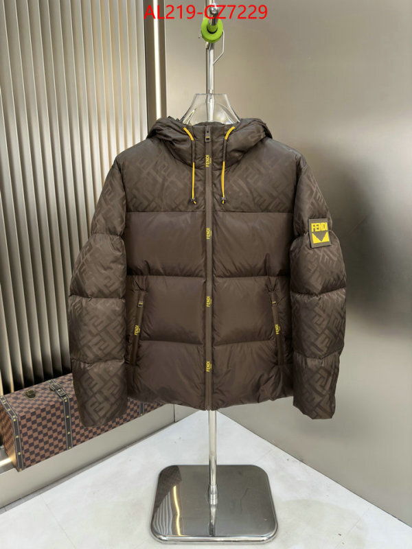 Down jacket Women-Fendi high quality designer ID: CZ7229 $: 219USD