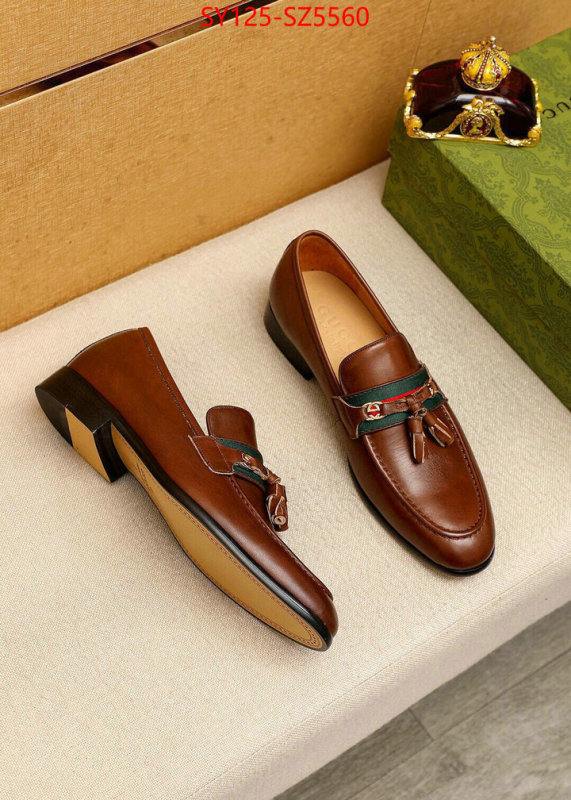Men Shoes-Gucci designer 1:1 replica ID: SZ5560 $: 125USD