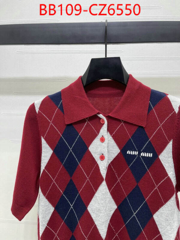 Clothing-MIU MIU online from china ID: CZ6550 $: 109USD