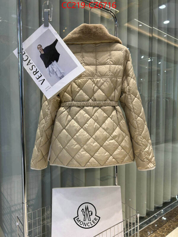 Down jacket Women-Moncler how to buy replcia ID: CZ6716 $: 219USD
