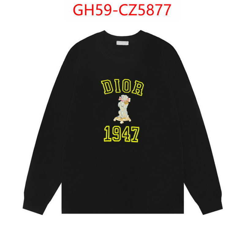 Clothing-Dior luxury fake ID: CZ5877 $: 59USD