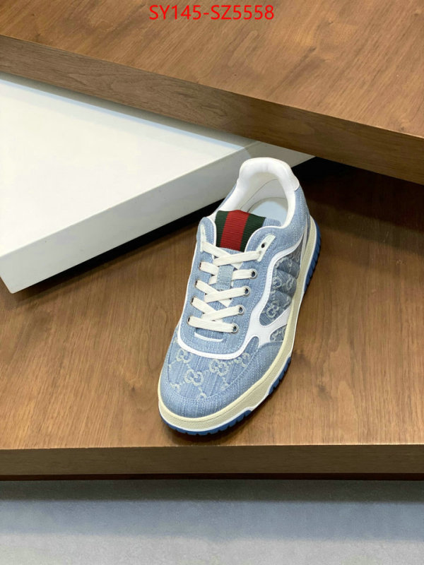 Men Shoes-Gucci what is a 1:1 replica ID: SZ5558 $: 145USD