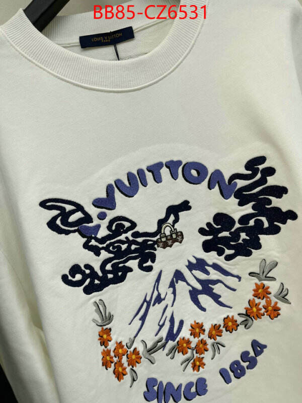 Clothing-LV luxury cheap replica ID: CZ6531 $: 85USD
