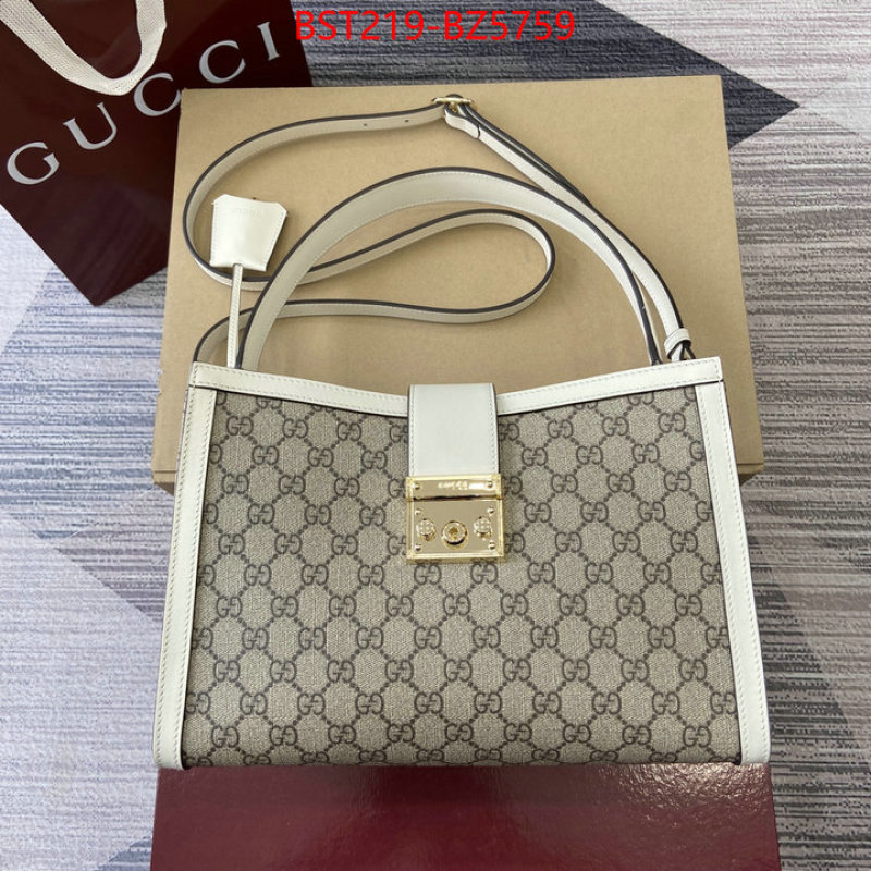Gucci Bags(TOP)-Padlock- first copy ID: BZ5759 $: 219USD,