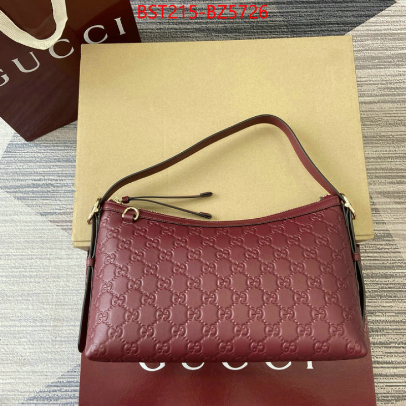 Gucci Bags(TOP)-Handbag- 7 star quality designer replica ID: BZ5726 $: 215USD,