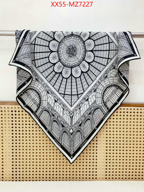 Scarf-Chanel where to buy high quality ID: MZ7227 $: 55USD