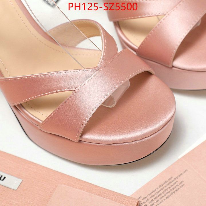 Women Shoes-Miu Miu wholesale designer shop ID: SZ5500 $: 125USD