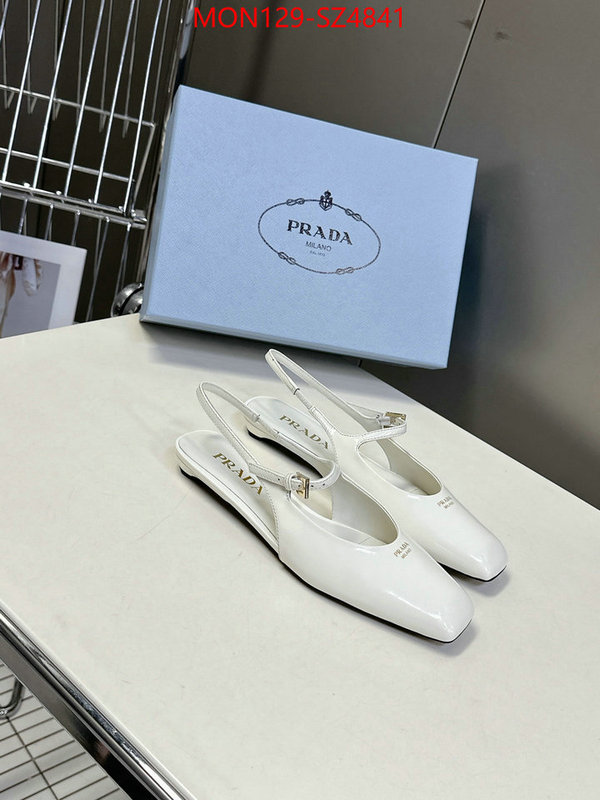Women Shoes-Prada highest quality replica ID: SZ4841 $: 129USD
