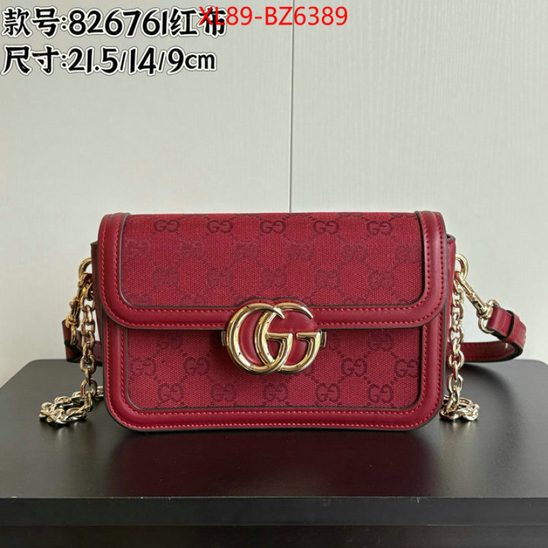 Gucci Bags(4A)-Crossbody- replica 2024 perfect luxury ID: BZ6389 $: 89USD,