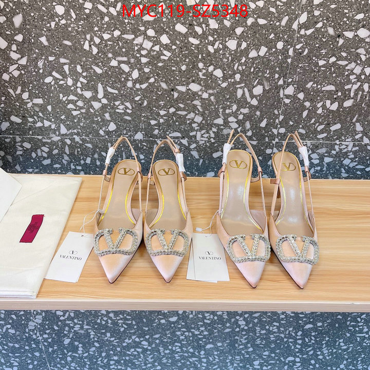 Women Shoes-Valentino perfect replica ID: SZ5348 $: 119USD