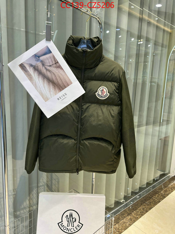 Down jacket Men-Moncler high quality happy copy ID: CZ5206 $: 139USD