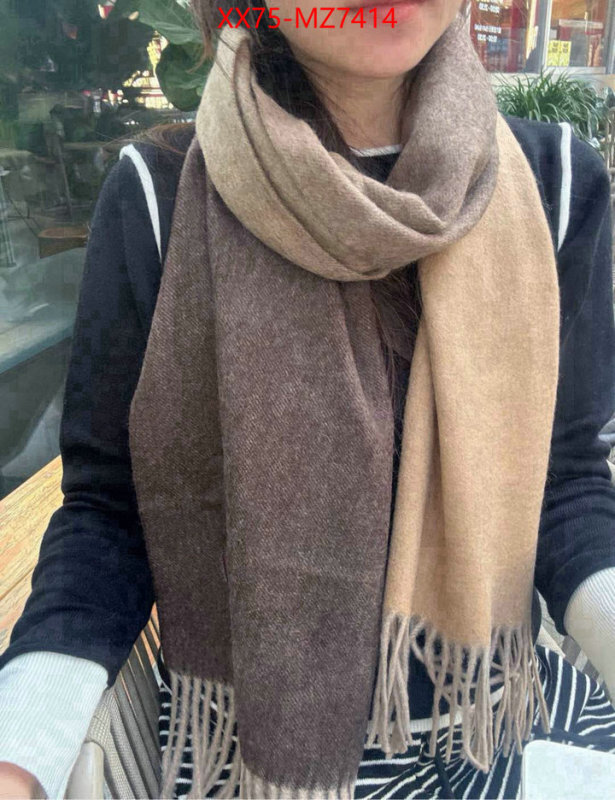 Scarf-Hermes what's the best place to buy replica ID: MZ7414 $: 75USD