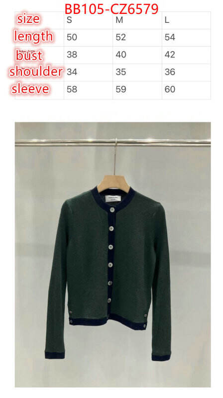 Clothing-Thom Browne best replica quality ID: CZ6579 $: 105USD