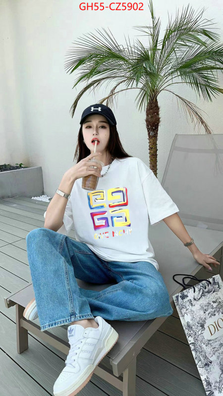 Clothing-Givenchy where to buy replicas ID: CZ5902 $: 55USD
